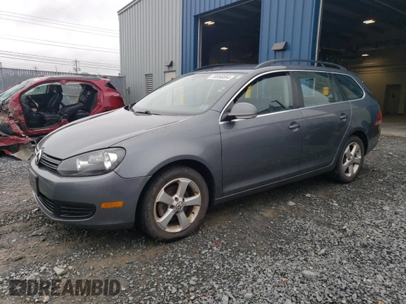 2010 Volkswagen Jetta SportWagen S with VIN 3VWKX7AJ6AM650659, listed as a Copart auction lot 59956854 with 0 mi miles and Salvage Title. Bid and sale history available at carsss.com. Image 1.