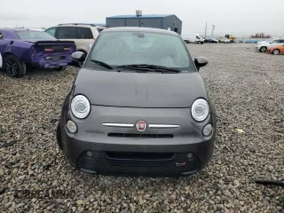 2017 FIAT 500e with VIN 3C3CFFGE0HT600746, listed as a Copart auction lot 55964925 with 30,465 mi miles and Salvage title. Bid and sale history available at DreamBid. Image 5.