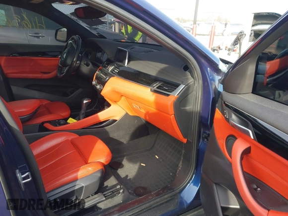 2018 BMW X2 xDrive28i with VIN WBXYJ5C36JEF80254, listed as a IAAI auction lot 41636541 with 98,137 mi miles. Bid and sale history available at carsss.com. Image 5.