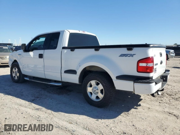 2006 Ford F-150 STX with VIN 1FTRX02W46KC45336, listed as a Copart auction lot 46546915 with 167,228 mi miles and Salvage title. Bid and sale history available at DreamBid. Image 2.