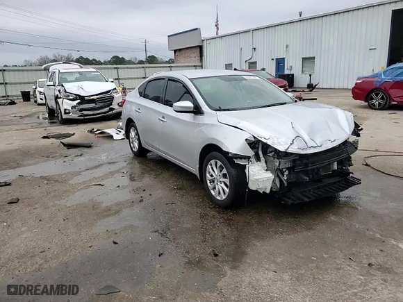 2019 Nissan Sentra S with VIN 3N1AB7AP9KY396606, listed as a Copart auction lot 44627745 with 72,610 mi miles and Salvage Title. Bid and sale history available at carsss.com. Image 14.