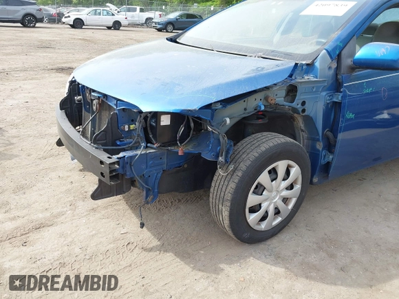 2009 Toyota Corolla with VIN JTDBL40EX99042235, listed as a IAAI auction lot 42097839 with 188,408 mi miles and . Bid and sale history available at carsss.com. Image 6.