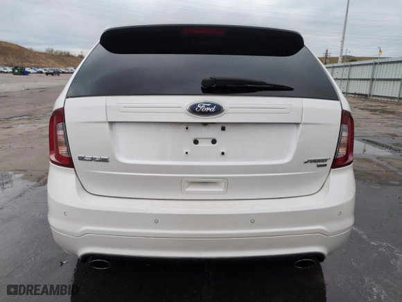 2013 Ford Edge Sport with VIN 2FMDK4AK7DBE25606, listed as a Copart auction lot 51695445 with 171,867 mi miles and Salvage Title. Bid and sale history available at carsss.com. Image 6.