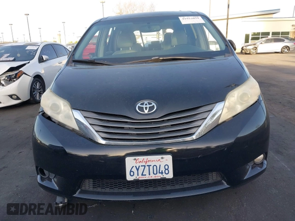2013 Toyota Sienna XLE AAS with VIN 5TDYK3DC2DS292627, listed as a IAAI auction lot 41953059 with 186,007 mi miles and . Bid and sale history available at DreamBid. Image 12.