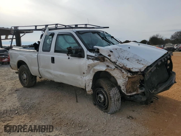 2011 Ford F-250 XL with VIN 1FT7X2B61BEC53986, listed as a Copart auction lot 83654014 with Not Provided miles and Salvage Title. Bid and sale history available at DreamBid. Image 4.