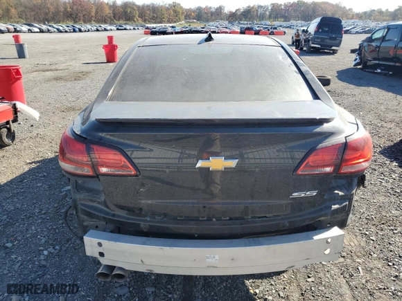 2016 Chevrolet SS with VIN 6G3F15RWXGL218583, listed as a Copart auction lot 77441114 with 47,961 mi miles and Salvage Title. Bid and sale history available at carsss.com. Image 6.