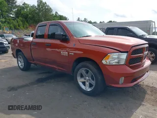 2013 Ram 1500 Tradesman with VIN 1C6RR6FTXDS700515, listed as a IAAI auction lot 42388349 with 286,221 mi miles and . Bid and sale history available at DreamBid. Image 1.