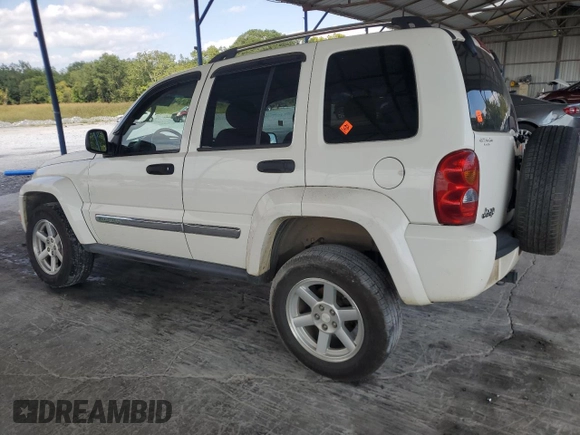 2007 Jeep Liberty Limited with VIN 1J4GK58K77W709344, listed as a Copart auction lot 71837204 with 191,408 mi miles and Salvage title. Bid and sale history available at DreamBid. Image 2.