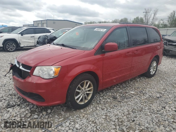 2013 Dodge Grand Caravan SXT with VIN 2C4RDGCG9DR600038, listed as a Copart auction lot 54655215 with 245,700 mi miles and Clean Title. Bid and sale history available at DreamBid. Image 1.
