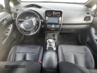 2013 Nissan LEAF SL with VIN 1N4AZ0CP8DC403026, listed as a Copart auction lot 52193775 with 34,712 mi miles and Clean Title. Bid and sale history available at DreamBid. Image 8.