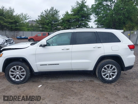 2021 Jeep Grand Cherokee Laredo E with VIN 1C4RJFAG7MC620710, listed as a IAAI auction lot 42255694 with 51,989 mi miles and . Bid and sale history available at DreamBid. Image 15.