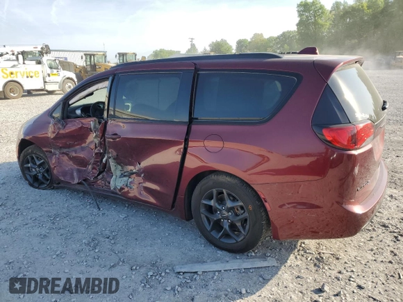 2018 Chrysler Pacifica Touring L with VIN 2C4RC1BG7JR332720, listed as a Copart auction lot 53940265 with 58,523 mi miles and Salvage Title. Bid and sale history available at DreamBid. Image 2.