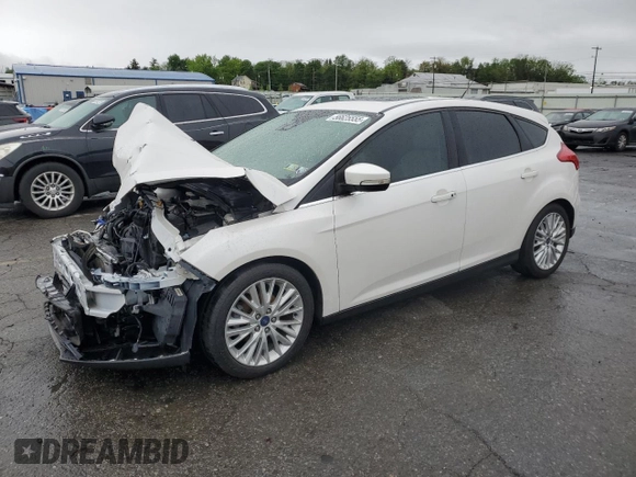 2017 Ford Focus Titanium с VIN 1FADP3N23HL244301, выставлен на аукционе Copart как лот 56625555 с пробегом 96 304 миль миль и Списание • Salvage title. История ставок и продаж доступна на DreamBid. Изображение 1.