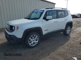 2017 Jeep Renegade Latitude z VIN ZACCJBBB7HPG28986, wystawiony jako Copart lot #55303055 z przebiegiem 40 839 mil mil oraz Szkody całkowita. Historia ofert i sprzedaży dostępna na DreamBid. Obrazek 1.