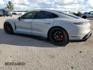 2023 Porsche Taycan GTS with VIN WP0AD2Y1XPSA47197, listed as a Copart auction lot 75230133 with 15,292 mi miles and . Bid and sale history available at DreamBid. Image 2.