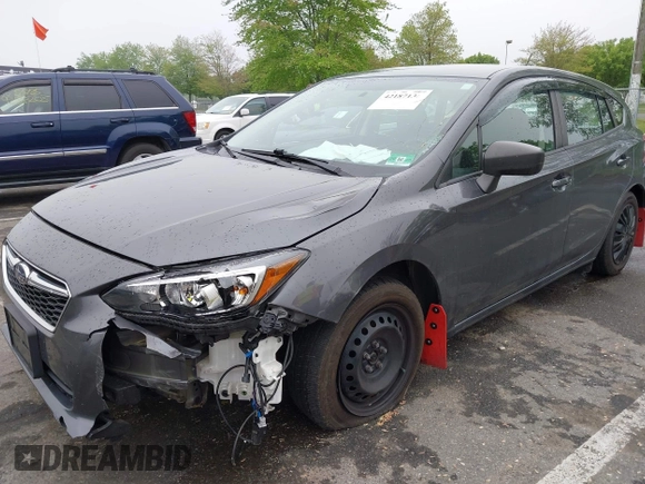 2019 Subaru Impreza with VIN 4S3GTAA69K1711062, listed as a IAAI auction lot 42187136 with 91,423 mi miles and . Bid and sale history available at DreamBid. Image 6.