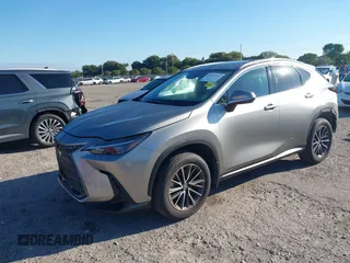 2025 Lexus NX with VIN 2T2GDCAZ0SC017810, listed as a IAAI auction lot 41672741 with 3,801 mi miles. Bid and sale history available at carsss.com. Image 17.
