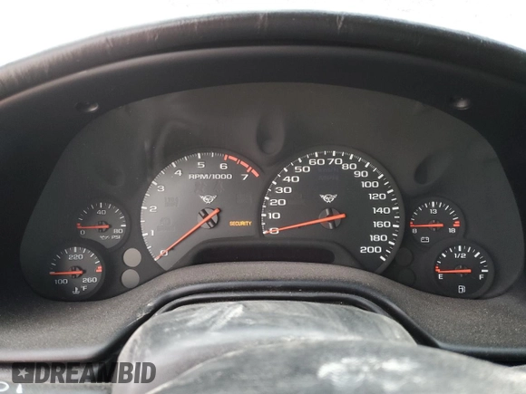 1999 Chevrolet Corvette with VIN 1G1YY12G2X5107651, listed as a Copart auction lot 41804045 with 0 mi miles and Salvage Title. Bid and sale history available at carsss.com. Image 9.