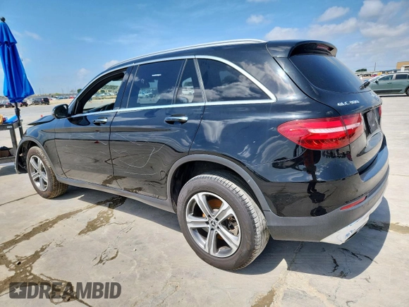 2018 Mercedes-Benz GLC 300 with VIN WDC0G4JB8JV066507, listed as a Copart auction lot 62085185 with Not provided miles and Clean title. Bid and sale history available at DreamBid. Image 2.