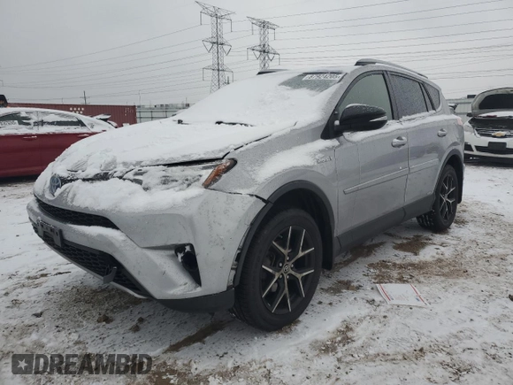 2017 Toyota RAV4 SE z VIN JTMJJREV2HD077614, wystawiony jako Copart lot #87924205 z przebiegiem 92 896 mil mil oraz Szkoda całkowita • Salvage title. Historia ofert i sprzedaży dostępna na DreamBid. Obrazek 1.