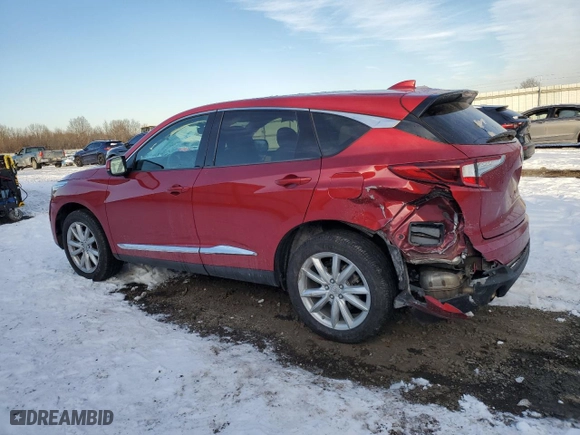 2020 Acura RDX with VIN 5J8TC2H3XLL025054, listed as a Copart auction lot 42303705 with 81,741 mi miles and Salvage Title. Bid and sale history available at carsss.com. Image 2.