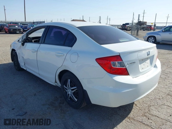 2012 Honda Civic LX с VIN 2HGFB2F53CH558316, выставлен на аукционе IAAI как лот 42002869 с пробегом 89 895 миль миль и . История ставок и продаж доступна на DreamBid. Изображение 3.