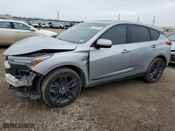 2019 Acura RDX w/A-Spec Pkg with VIN 5J8TC1H6XKL011268, listed as a Copart auction lot 45493915 with 68,790 mi miles and Salvage Title. Bid and sale history available at carsss.com. Image 1.