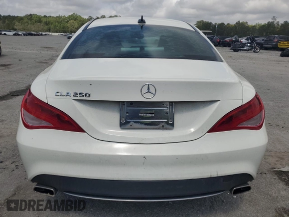 2016 Mercedes-Benz CLA 250 with VIN WDDSJ4EB9GN291902, listed as a Copart auction lot 51540195 with 99,086 mi miles and Salvage Title. Bid and sale history available at DreamBid. Image 6.