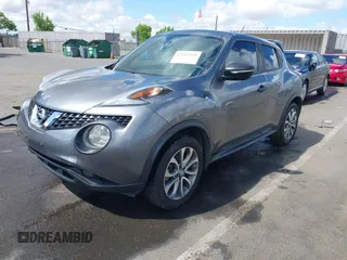 2015 Nissan Juke S with VIN JN8AF5MRXFT513258, listed as a IAAI auction lot 42213721 with 91,972 mi miles and . Bid and sale history available at DreamBid. Image 19.