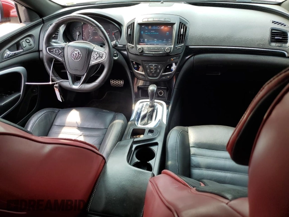 2016 Buick Regal GS with VIN 2G4GV5GX1G9155264, listed as a Copart auction lot 64977104 with 129,580 mi miles and Salvage Title. Bid and sale history available at DreamBid. Image 8.
