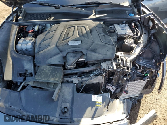 2021 Porsche Cayenne with VIN WP1AA2AY1MDA10213, listed as a Copart auction lot 49421145 with 53,509 mi miles and Salvage title. Bid and sale history available at DreamBid. Image 12.