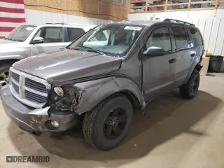 2004 Dodge Durango SLT with VIN 1D4HD48N04F216824, listed as a Copart auction lot 87756545 with 0 mi miles and Non Repairable. Bid and sale history available at carsss.com. Image 1.