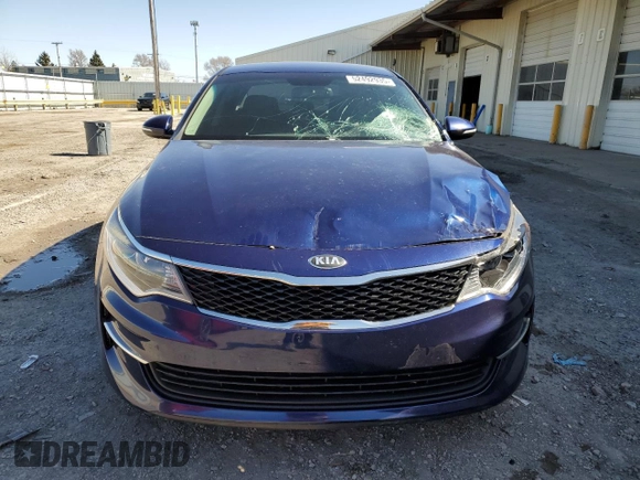 2017 Kia Optima LX with VIN 5XXGT4L33HG163075, listed as a Copart auction lot 52492935 with 135,309 mi miles and Salvage Title. Bid and sale history available at carsss.com. Image 5.