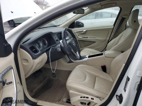 2013 Volvo S60 T5 with VIN YV1612FH9D2206163, listed as a Copart auction lot 50938745 with 111,747 mi miles and Salvage Title. Bid and sale history available at carsss.com. Image 7.