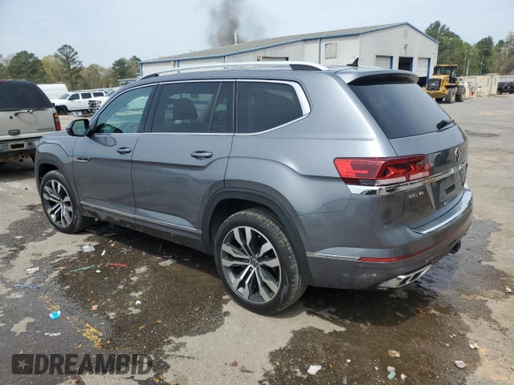 2023 Volkswagen Atlas SEL Premium R-Line z VIN 1V2FR2CA8PC549940, wystawiony jako Copart lot #50596565 z przebiegiem 19 750 mil mil oraz Szkoda całkowita • Salvage title. Historia ofert i sprzedaży dostępna na DreamBid. Obrazek 2.