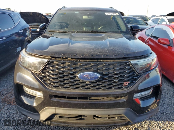 2020 Ford Explorer ST with VIN 1FM5K8GC4LGB19224, listed as a Copart auction lot 74131374 with Not Provided miles and Salvage Title. Bid and sale history available at DreamBid. Image 5.