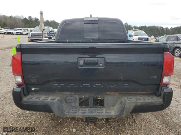 2023 Toyota Tacoma 4WD SR with VIN 3TYCZ5ANXPT113315, listed as a Copart auction lot 43468525 with 58,873 mi miles and Salvage Title. Bid and sale history available at carsss.com. Image 6.