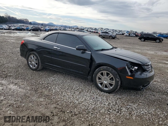 2008 Chrysler Sebring Limited with VIN 1C3LC65M18N103725, listed as a Copart auction lot 84770514 with 179,583 mi miles and Salvage Title. Bid and sale history available at carsss.com. Image 4.