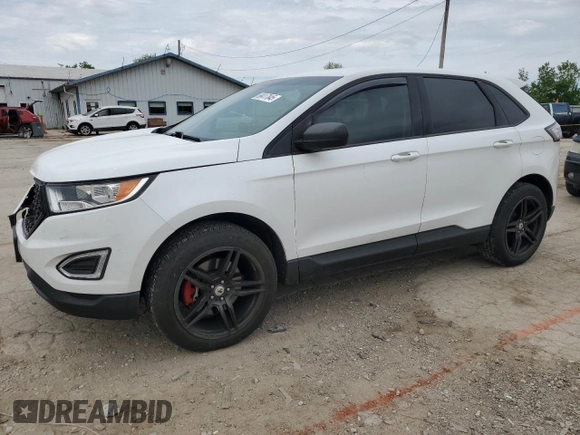 2015 Ford Edge SE with VIN 2FMTK4G81FBB74592, listed as a Copart auction lot 56417845 with 113,084 mi miles and Salvage title. Bid and sale history available at DreamBid. Image 1.