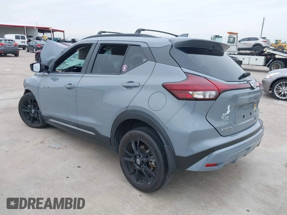2021 Nissan Kicks SR with VIN 3N1CP5DV8ML518302, listed as a IAAI auction lot 41264904 with Not Provided miles and . Bid and sale history available at DreamBid. Image 3.