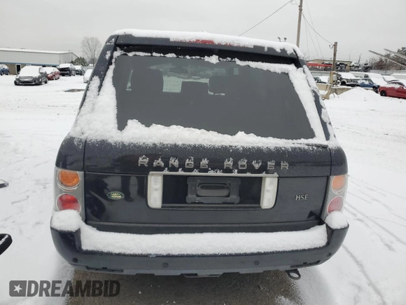 2005 Land Rover Range Rover HSE with VIN SALME11435A187612, listed as a Copart auction lot 83746314 with Not provided miles and Clean title. Bid and sale history available at DreamBid. Image 6.