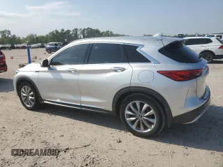 2019 Infiniti QX50 LUXE with VIN 3PCAJ5M16KF148482, listed as a Copart auction lot 53559165 with 69,307 mi miles and Salvage Title. Bid and sale history available at carsss.com. Image 2.