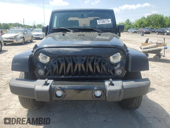 2018 Jeep Wrangler Sahara with VIN 1C4AJWBG5JL860734, listed as a Copart auction lot 57336175 with 115,080 mi miles and Clean title. Bid and sale history available at DreamBid. Image 5.
