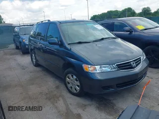 2004 Honda Odyssey EX-L with VIN 5FNRL189X4B045459, listed as a IAAI auction lot 42628246 with 181,328 mi miles and . Bid and sale history available at DreamBid. Image 1.