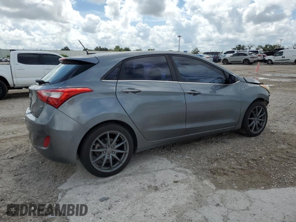 2017 Hyundai Elantra GT with VIN KMHD35LH4HU374957, listed as a Copart auction lot 70082604 with 73,066 mi miles and Salvage Title. Bid and sale history available at carsss.com. Image 3.