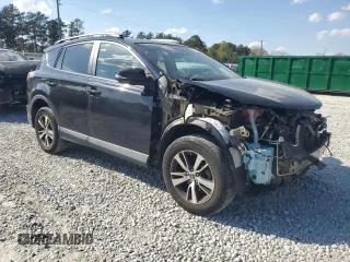 2017 Toyota RAV4 XLE with VIN 2T3WFREVXHW394079, listed as a Copart auction lot 50026135 with 87,672 mi miles and Salvage Title. Bid and sale history available at carsss.com. Image 4.