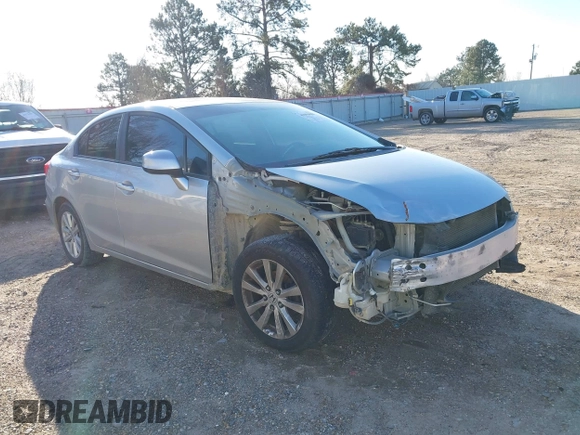 2012 Honda Civic EX-L with VIN 19XFB2F99CE047996, listed as a IAAI auction lot 41596688 with 124,523 mi miles and . Bid and sale history available at DreamBid. Image 1.