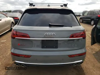 2021 Audi SQ5 Premium Plus with VIN WA1B4AFY0M2015876, listed as a Copart auction lot 63838424 with 50,639 mi miles and Salvage Title. Bid and sale history available at DreamBid. Image 6.