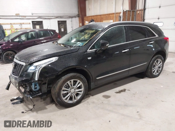 2022 Cadillac XT5 AWD Premium Luxury with VIN 1GYKNDRS8NZ163725, listed as a IAAI auction lot 42295528 with 45,614 mi miles and . Bid and sale history available at DreamBid. Image 18.