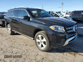 2018 Mercedes-Benz GLS 450 with VIN 4JGDF6EE3JB100554, listed as a Copart auction lot 80287543 with 120,206 mi miles and . Bid and sale history available at DreamBid. Image 4.
